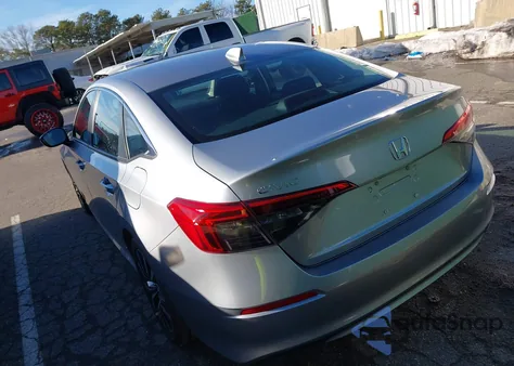 2023 Honda Civic из США, поврежденный, VIN 2HGFE1F75PH320203